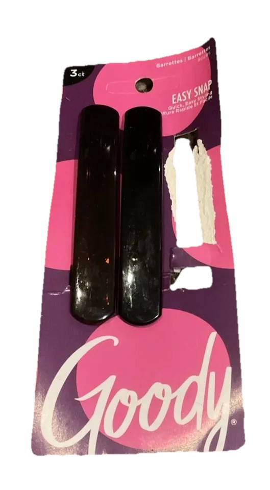 Goody Hair Clips Pack of 2 Classic 1 Missing Bun Style Glamour Redhead Blond
