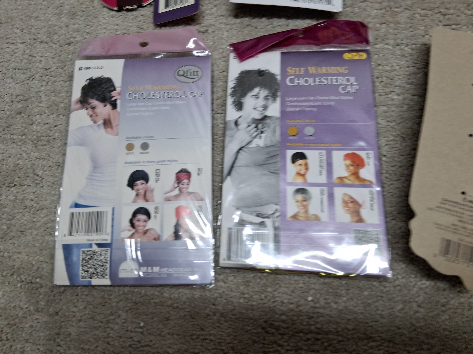 Hair Accessories Women Lot Of 15 Brushes Scissors Hair Caps Textured Hair New