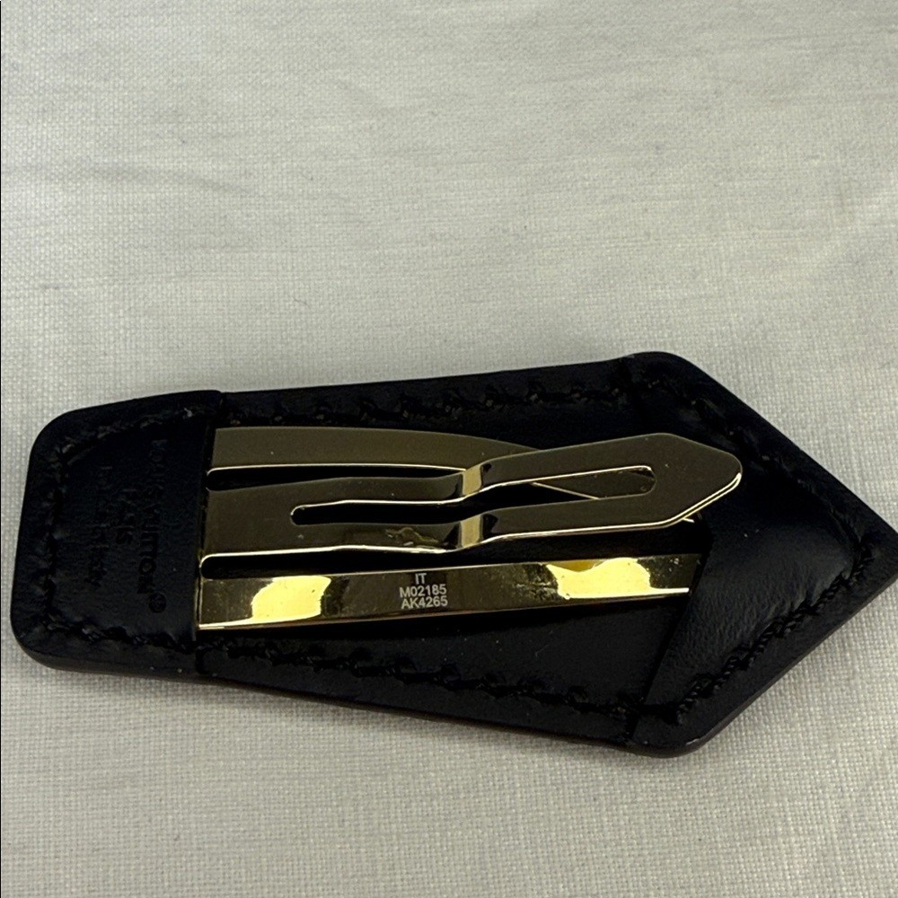 Louis Vuitton Backstage Mini Hair Clip Monogram Canvas NIB Italy