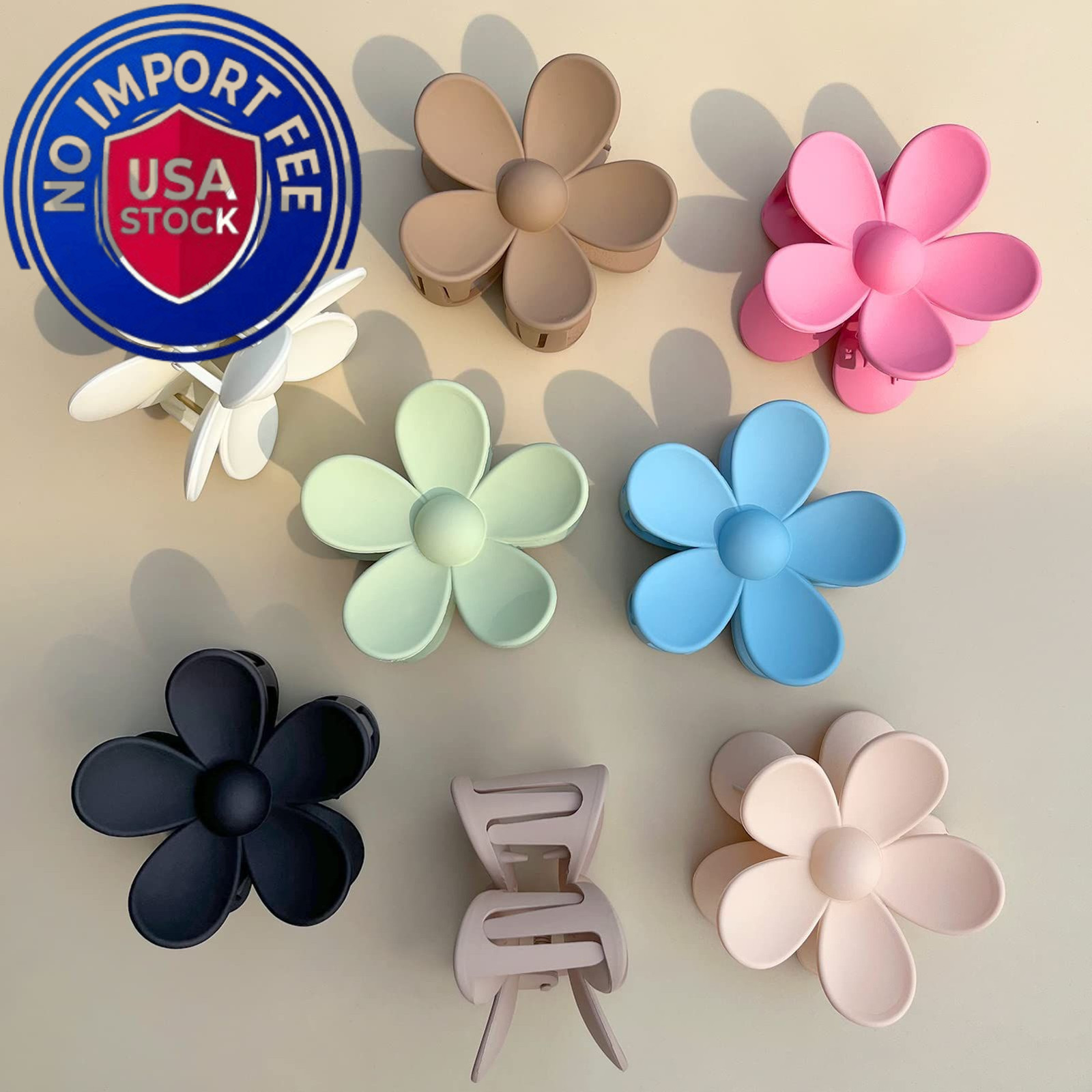 1 Count (Pack of 8), C：Blue, Pink, White, Beige, Black, Green, Coffee, Khaki