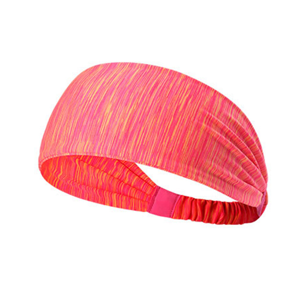 Workout Gym Sweatband Yoga Fitness Headband Elastic Hair Band for Running Sports
