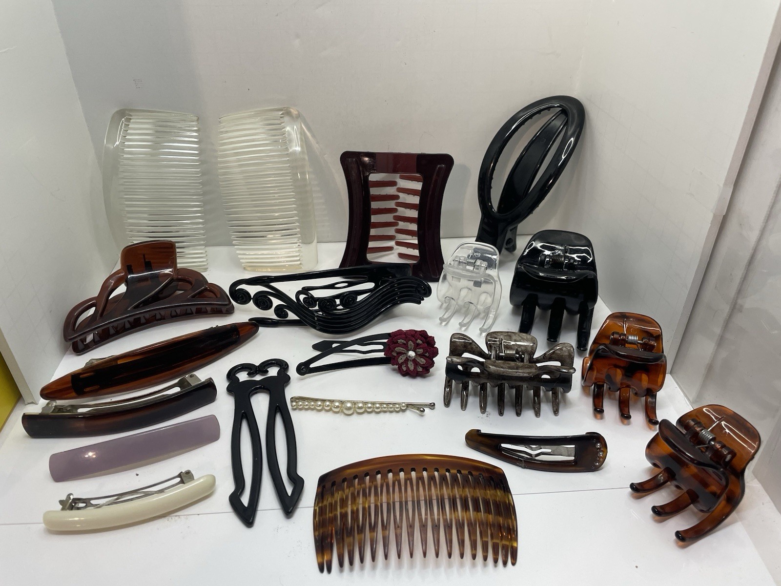 French Vintage, & Modern Various Hair Clips and Pins and many others (x20)