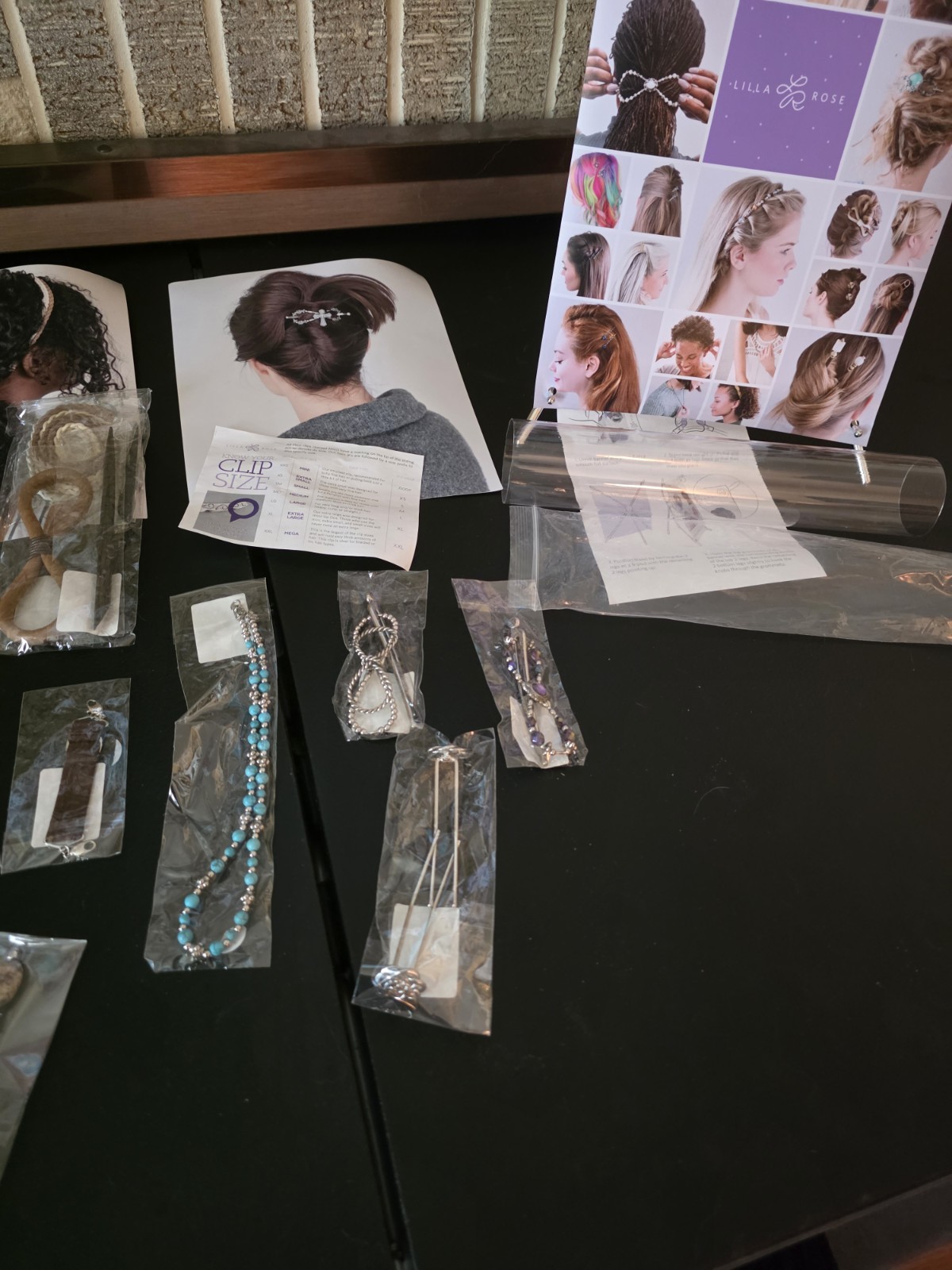 Lot Of 19 Pieces Of Lilla Rose (New) + Display Materials