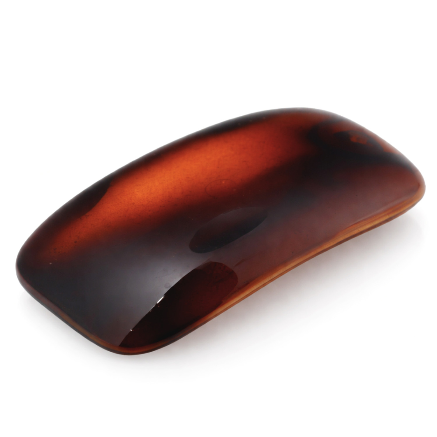 Parcelona French Small Barrette for Fine & Thin Hair Tortoise Shell Non-Slip