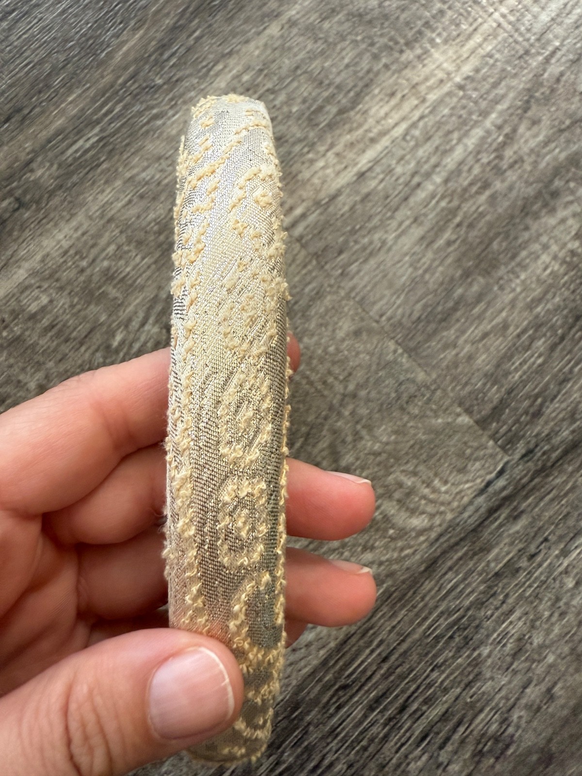 HILL HOUSE HOME Gold Brocade Headband