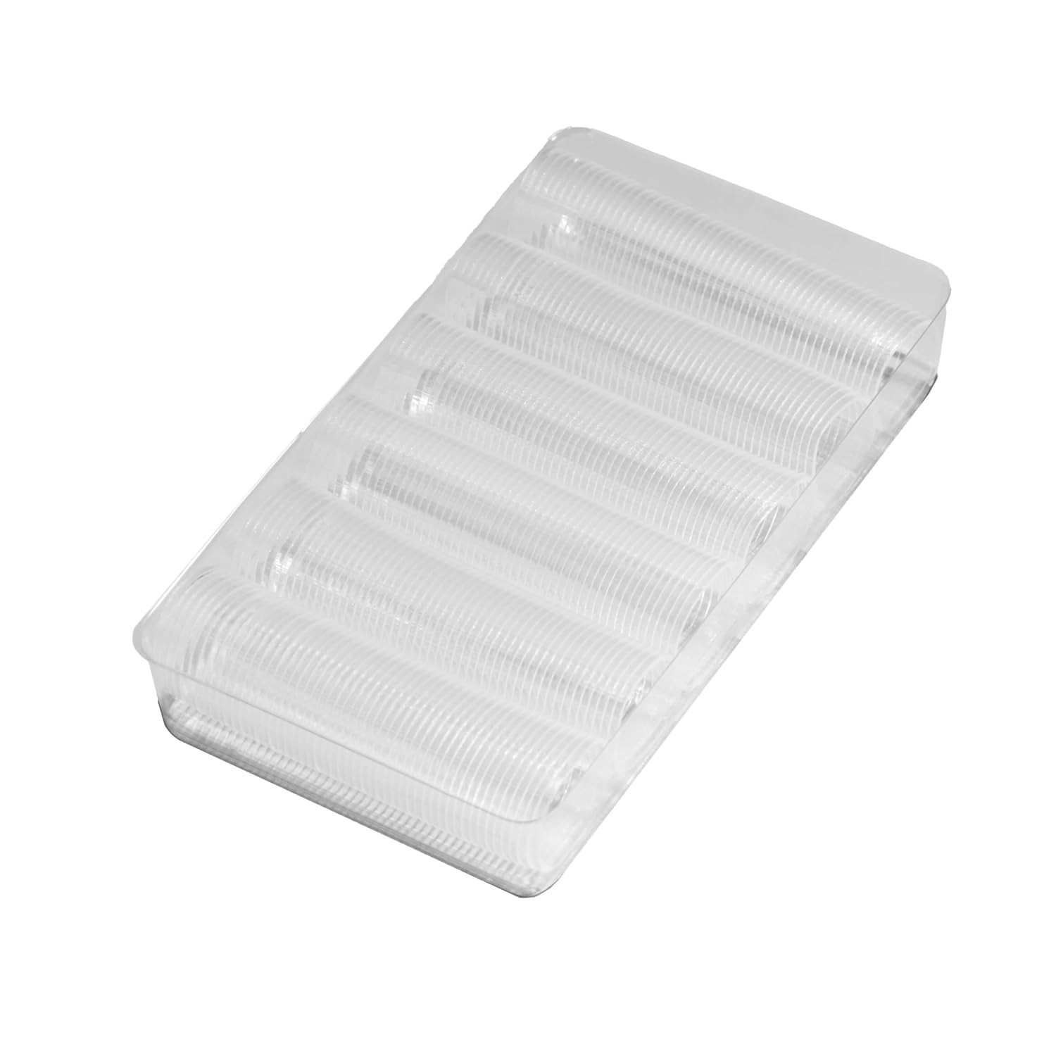 Gimme Beauty Elastic Stacks Non Slip Clear Ties Fine, Thick & Curly Hair 320