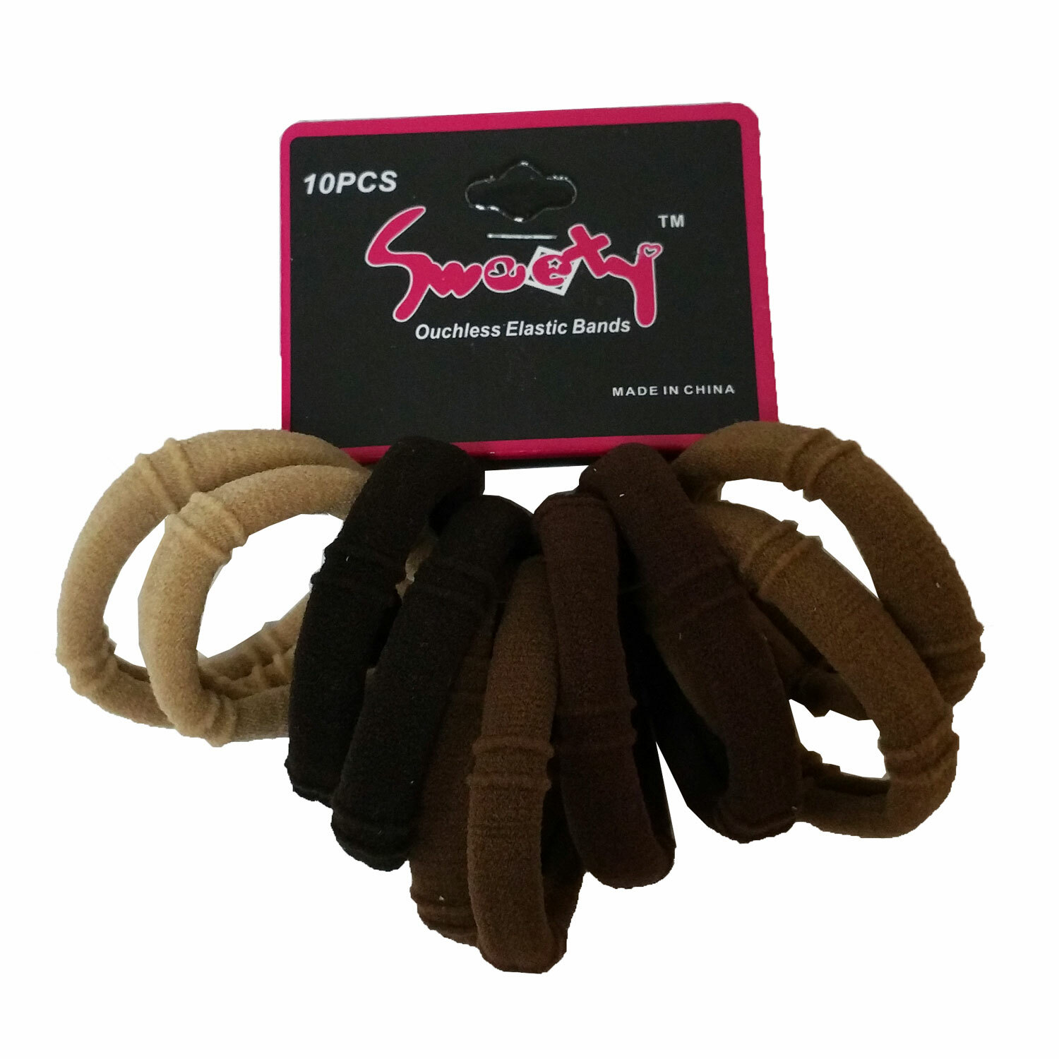 30 pcs Elastic Hair Ties Ponytail Rubber Bands Ponytail Scrunchies for Women