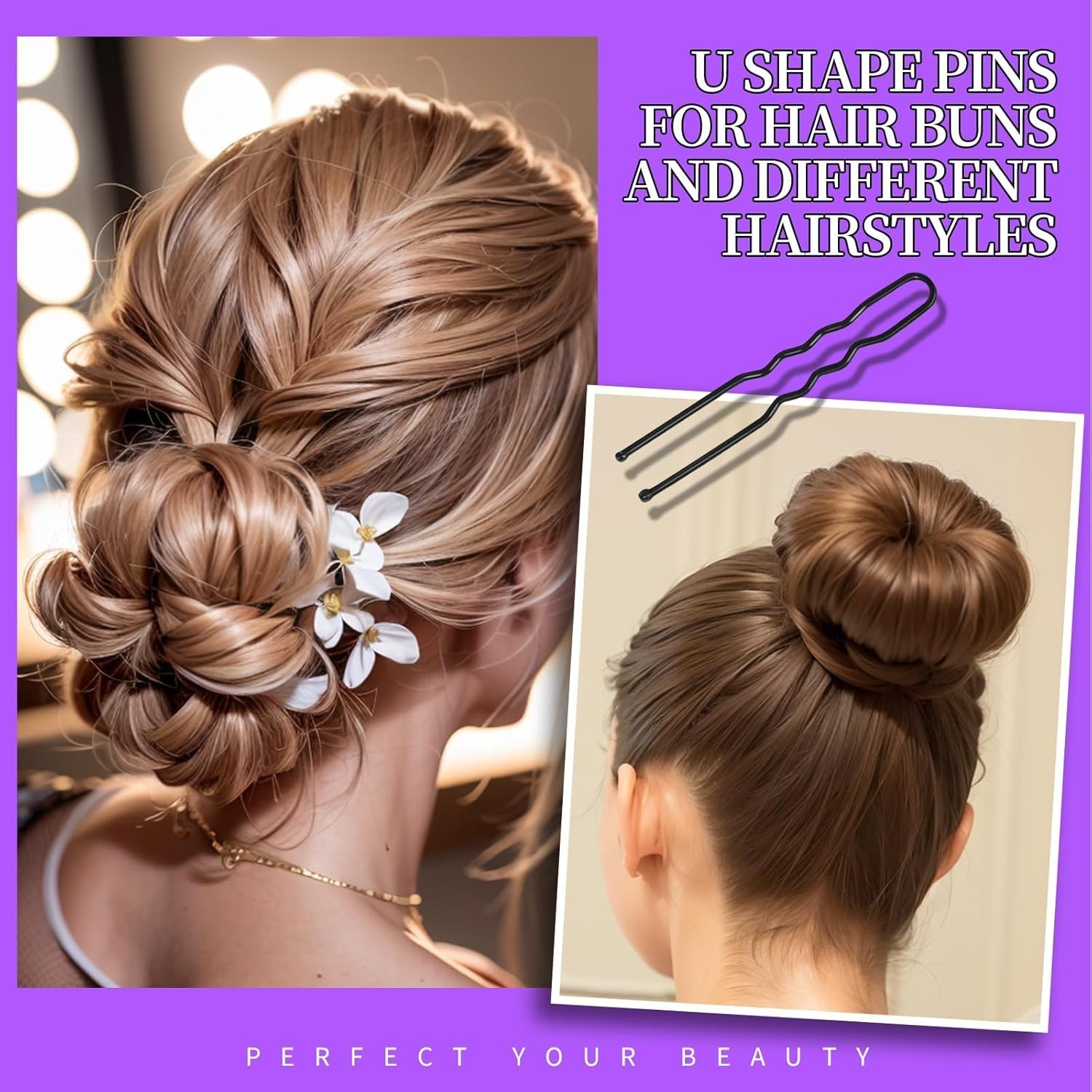 300Pcs Hair Pins Bobby Pins Black, 100 Black Bobby Pins 2 2.75100 Hair Pins fo