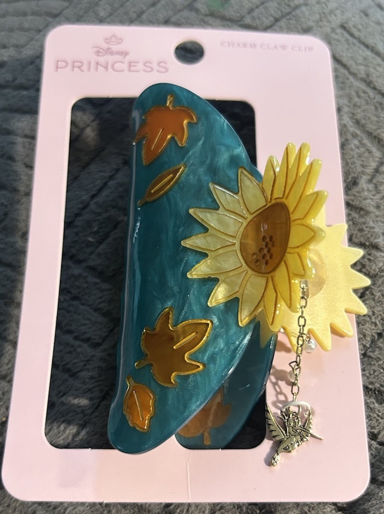 Disney Princess Pocahontas Charm Acrylic Hair Claw Clip