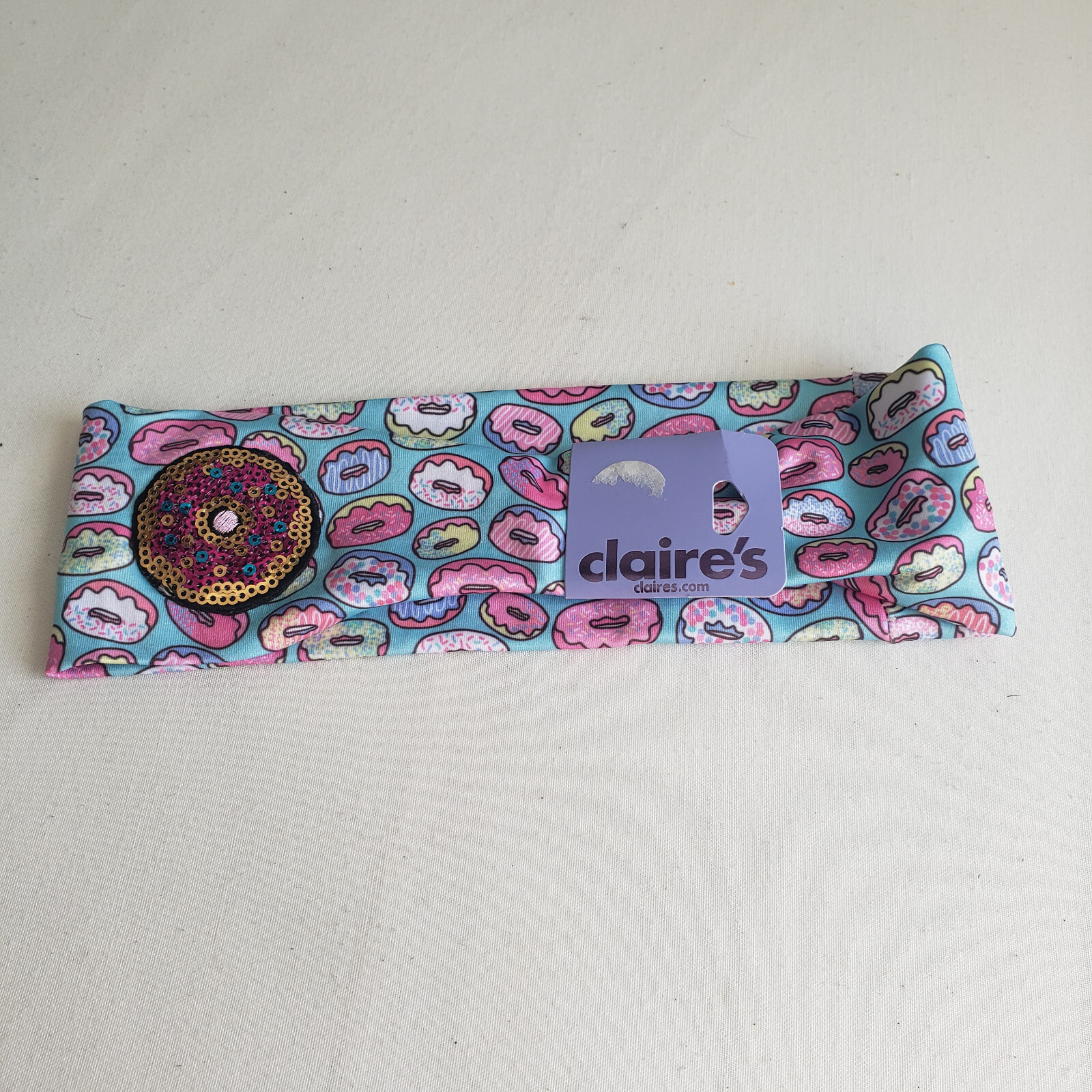 Pastel Donut Hair Headwrap Claire’s