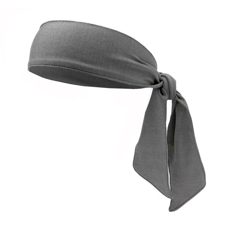 Head Tie Sports Headband Running Tennis Karate Fitness Stretch Sweatband