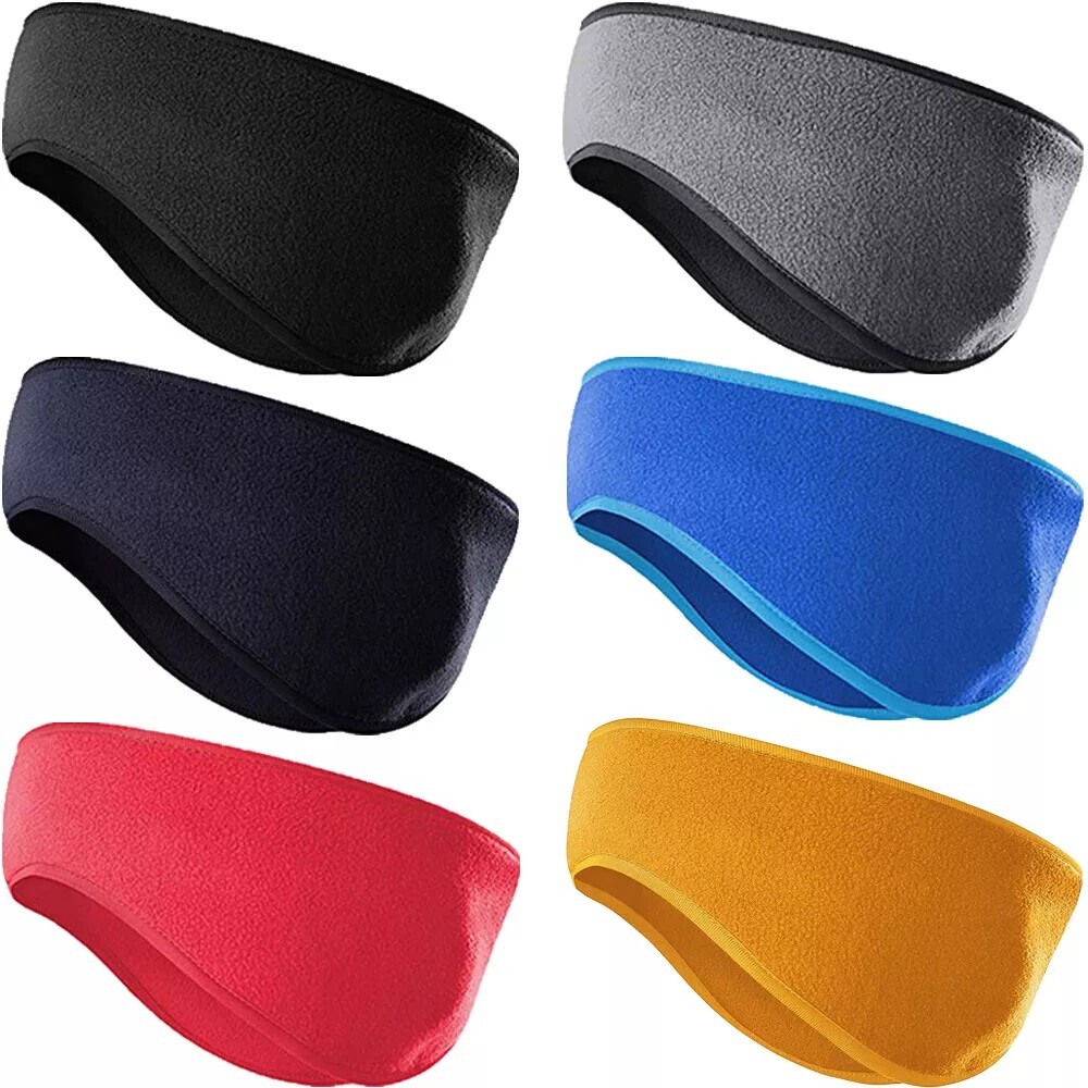 Ear Warmers Muff Headband Running Winter Fleece Ear Band Covers for Cold Weather