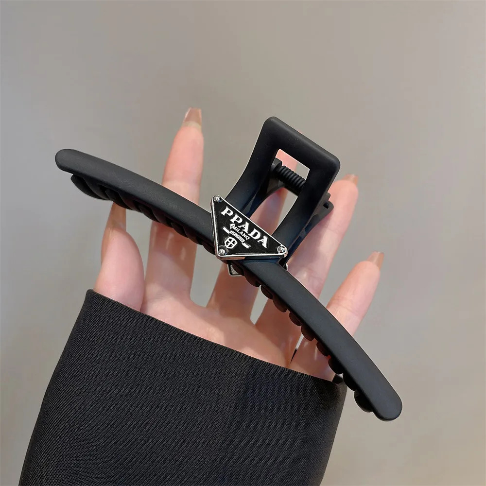 Acrylic Metal Hair Claw Clip Shark Clip Bangs Holder Hair Accessory