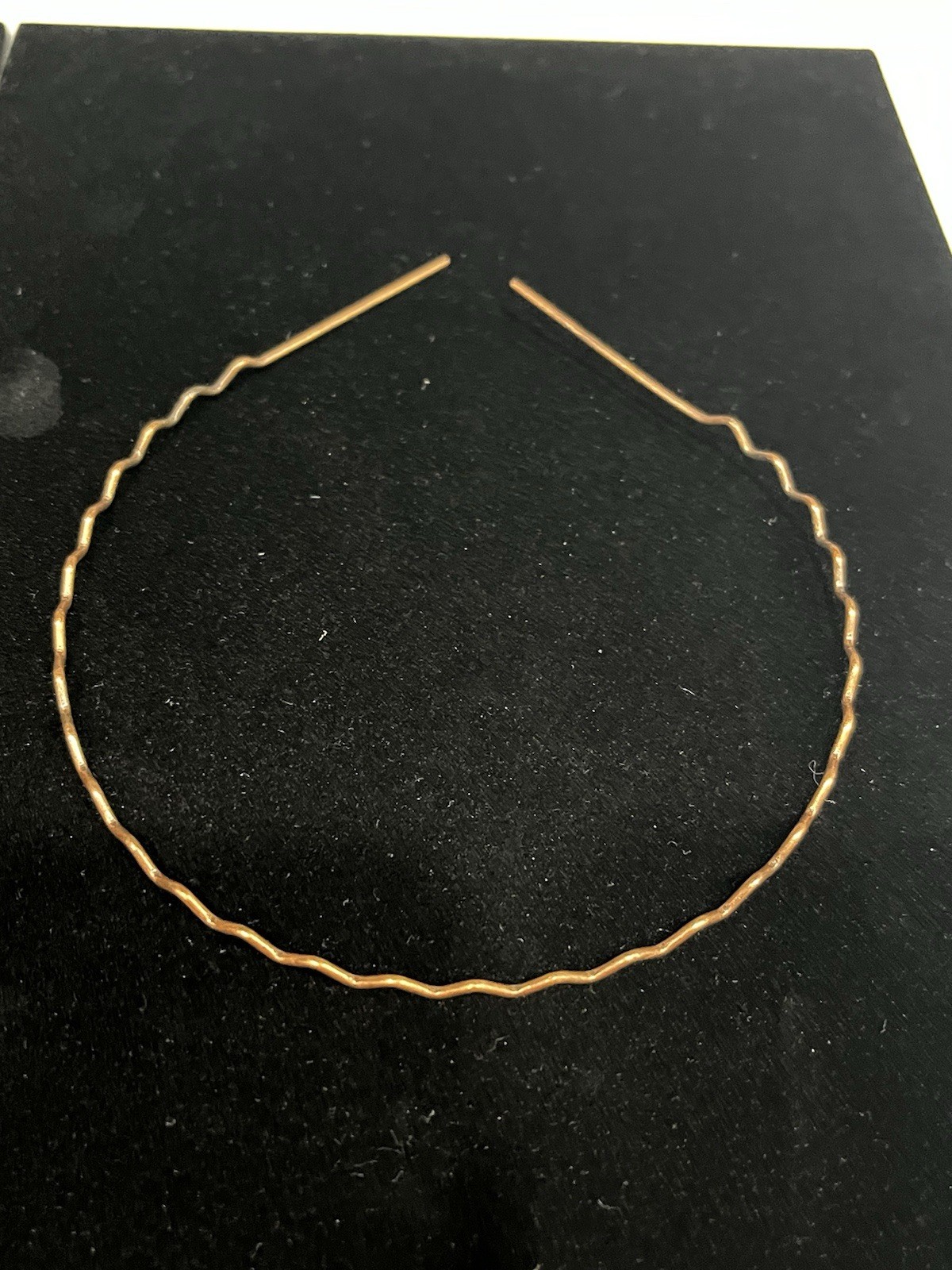 Metal Zigzag Hair Band Headband Hair Styling Accessory Lot of 3