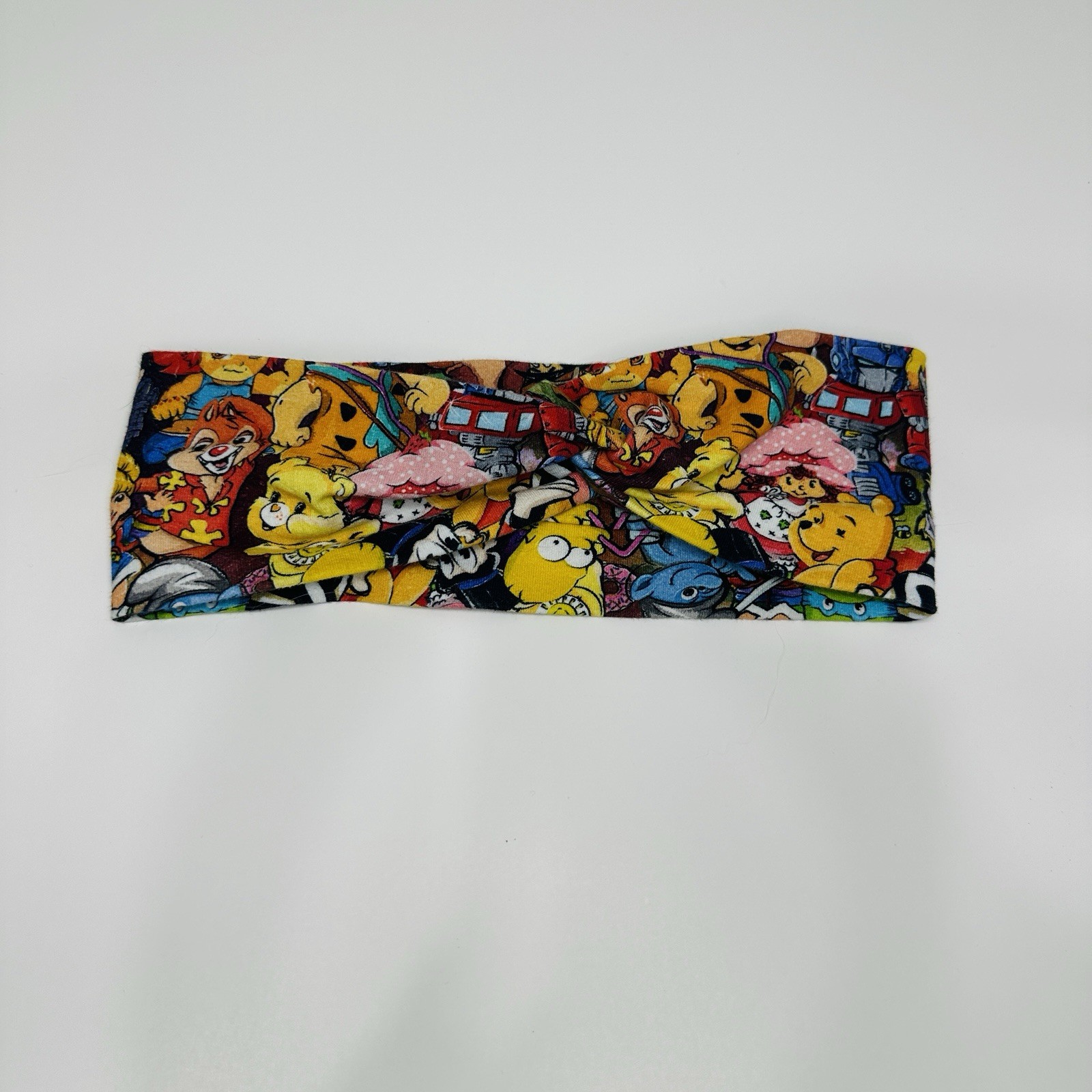 Classic Cartoon Characters Handmade Twisted Headband Soft Colorful Y2K 2000s 90s
