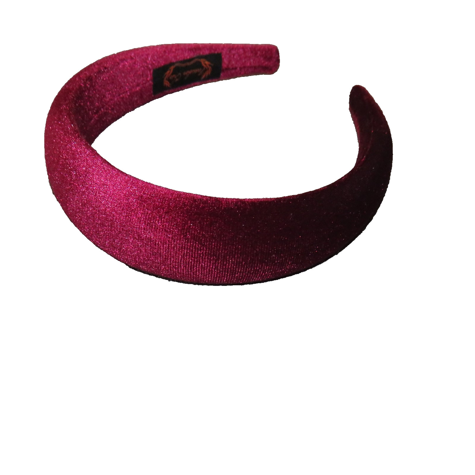 Truecolor Chic Women’s Burgundy Velvet Puffy Headband