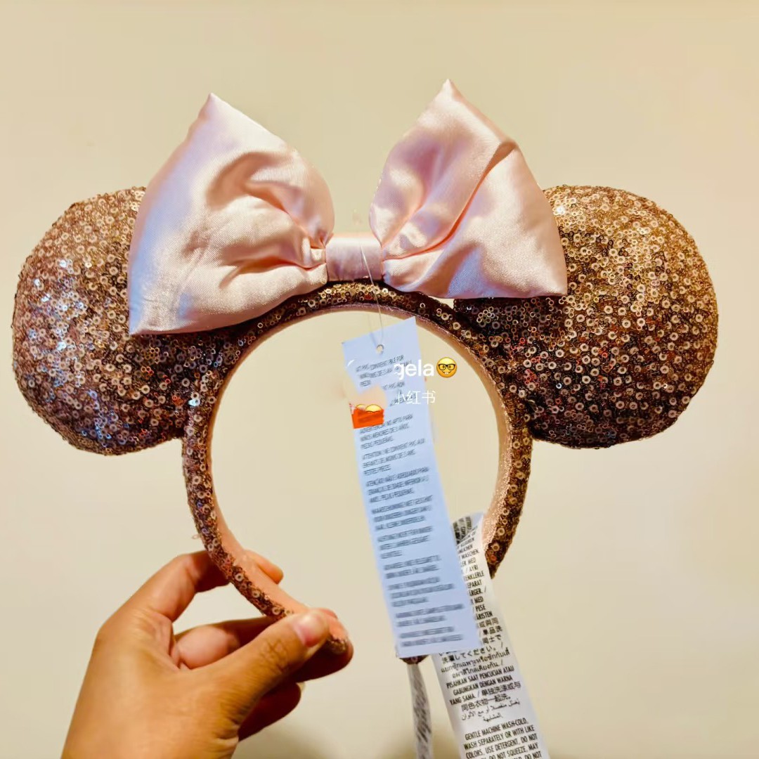 2026 Loungefly Disney.Parks Mickey Magical Minnie Mouse Ears Sequins Headband