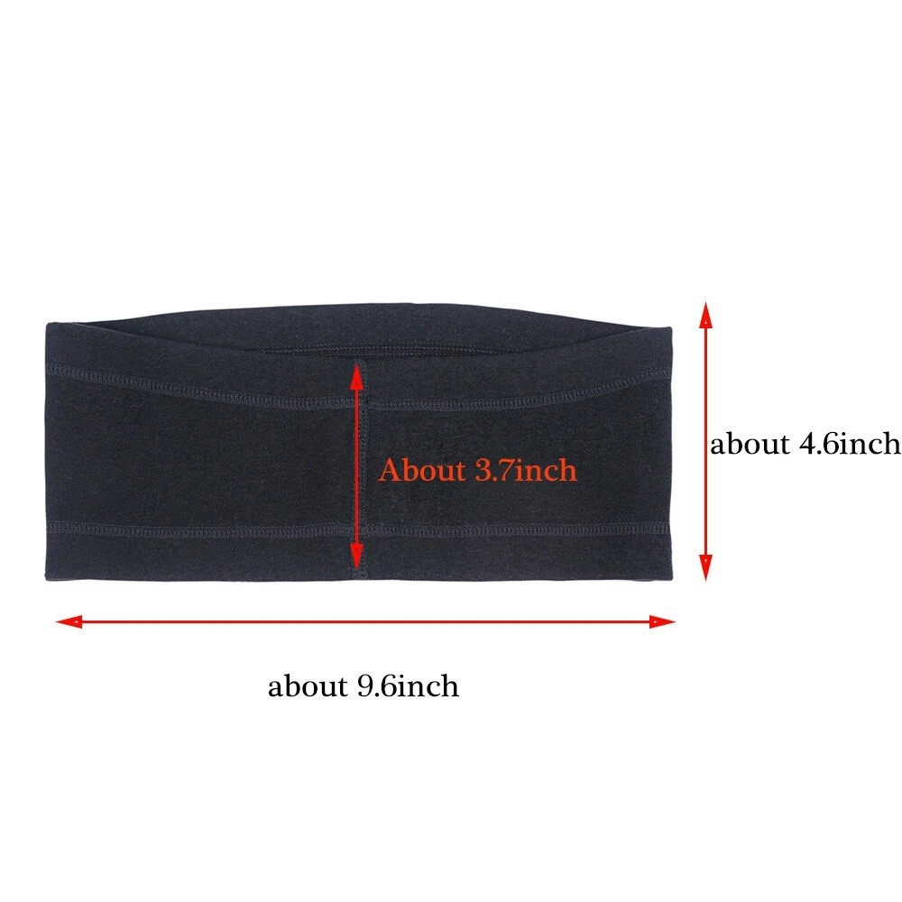 Men Women Ear Warmer Hair Band Warm Head Fleece Headband Winter Wrap Sweatband