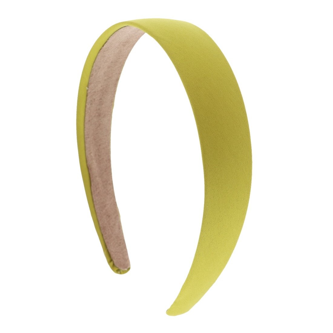 Satin Headband 1 Inch Wide Light Olive Green Hair Accessories for Women Girls