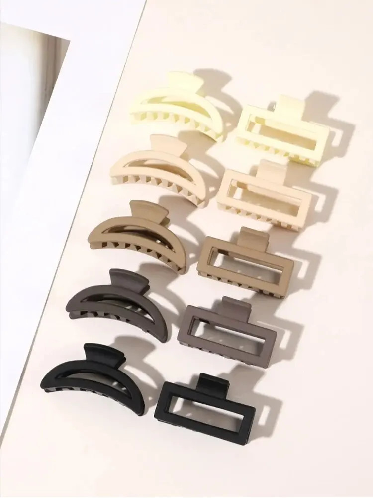 Mini Hair Claw Clips Women 6/10 PC Tiny Claw Clips for Thin Thick Medium Hair