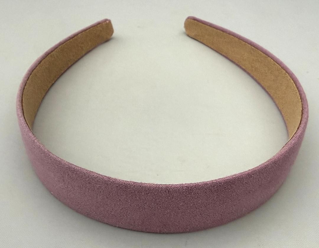 NEW 1-inch WIDE FAUX SUEDE HEADBAND SELECT COLOR FREE USA SHIPPING