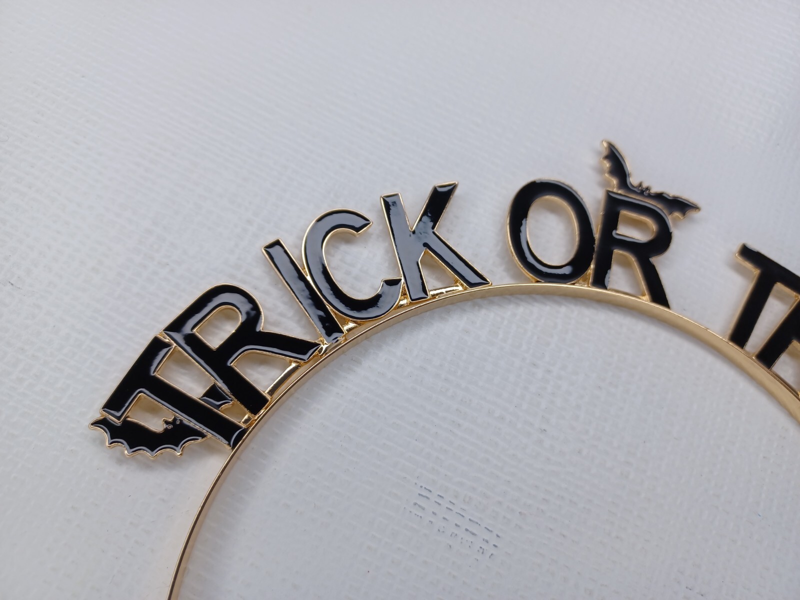 Trick Or Treat Halloween Metal Headband
