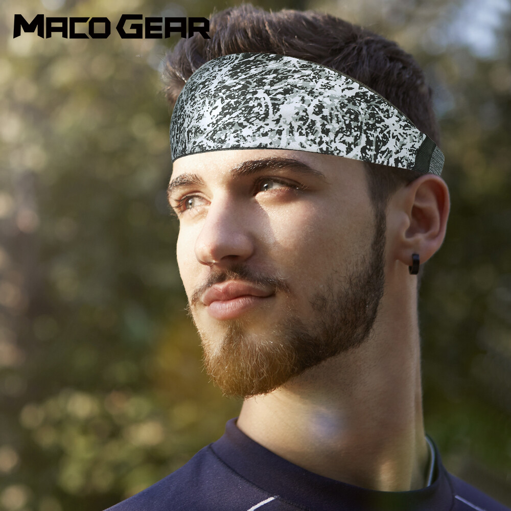 Workout Headbands for Men Women Sweatband Elastic Sweat Bands Elastic Headbands