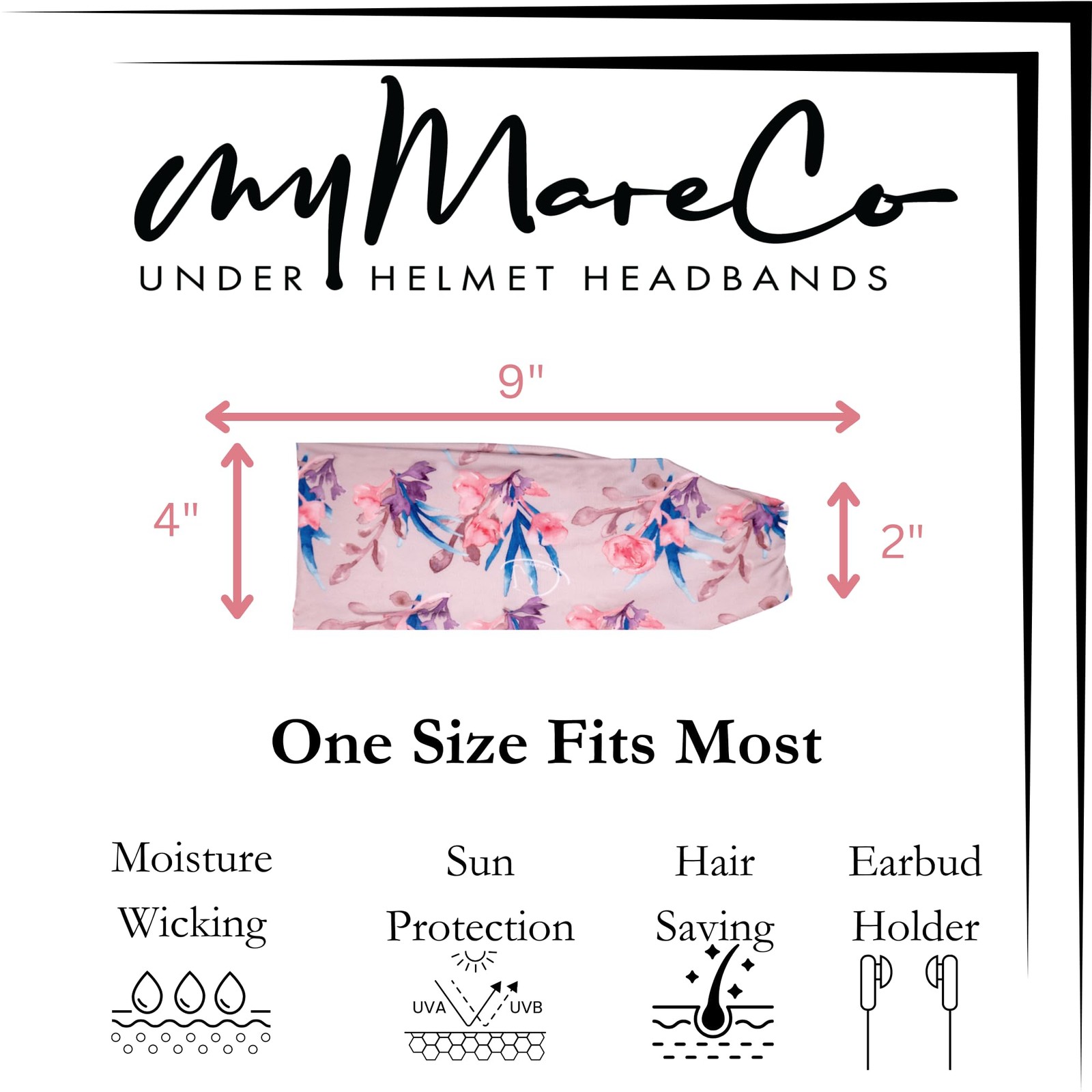 Equestrian Headbands Designed to Wick Moisture and Protect Hair Under Helmets…