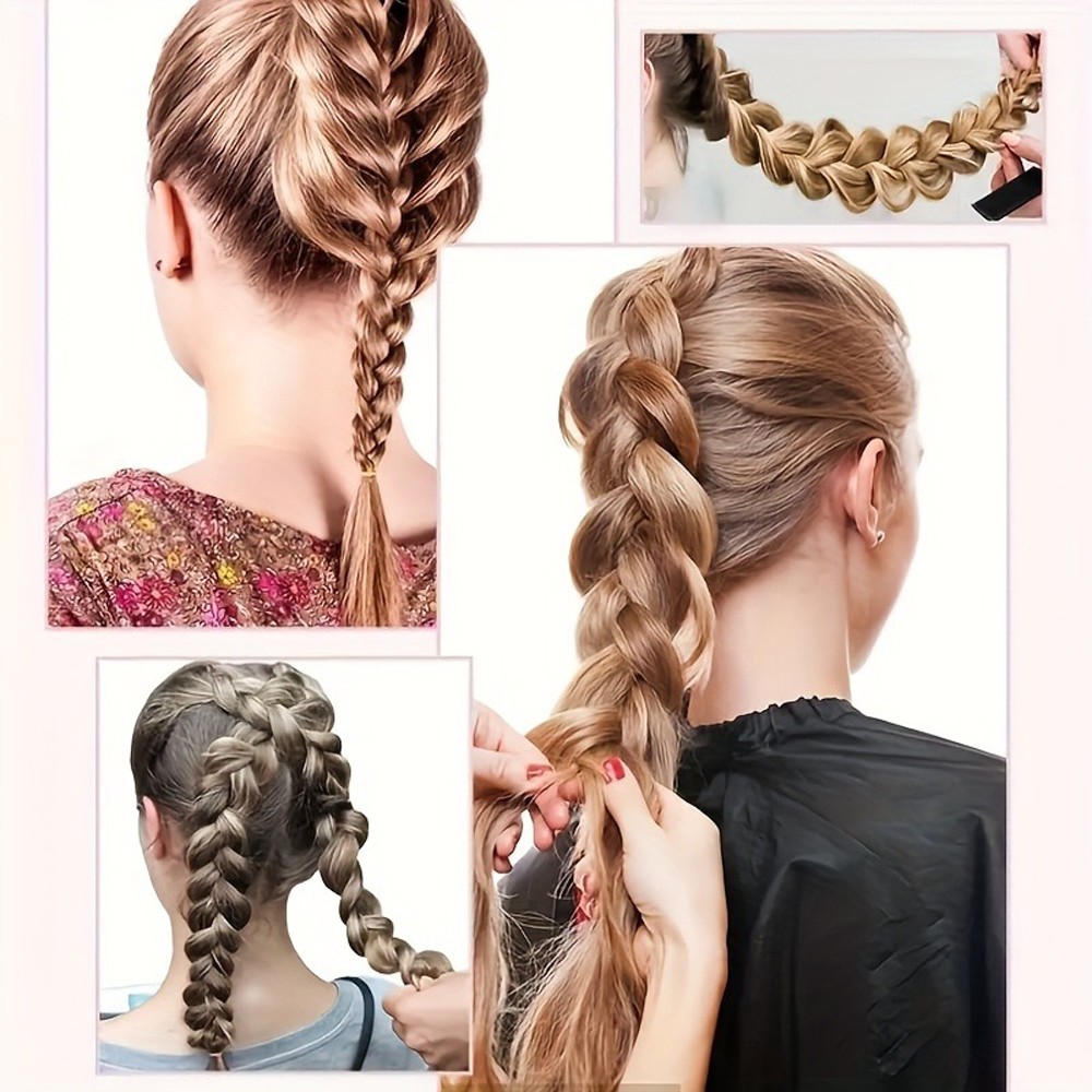 6/12PCS High Quality Plastic French Centipede Scissors for Relaxing Hair Texture