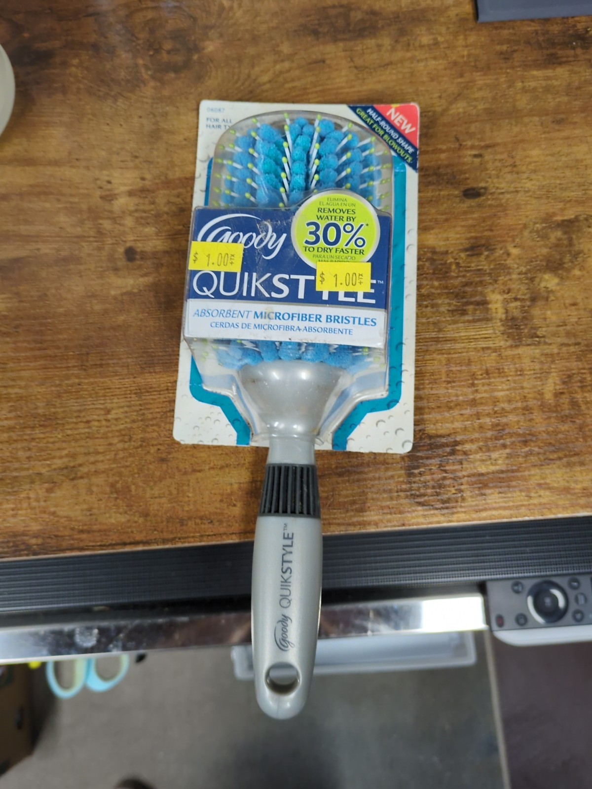 Goody Quickstyle Half Round Removes Water Hair Microfiber 06087 Retired VHTF NIB