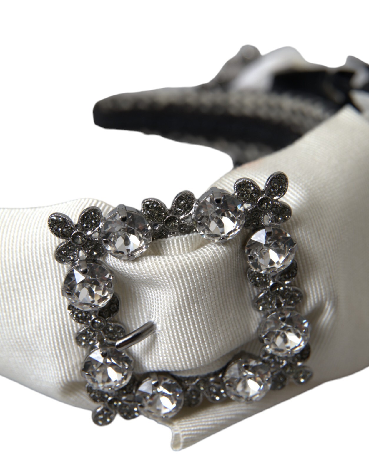 DOLCE & GABBANA Diadem Multicolor Crystal Embellished Women Headband RRP 2600usd