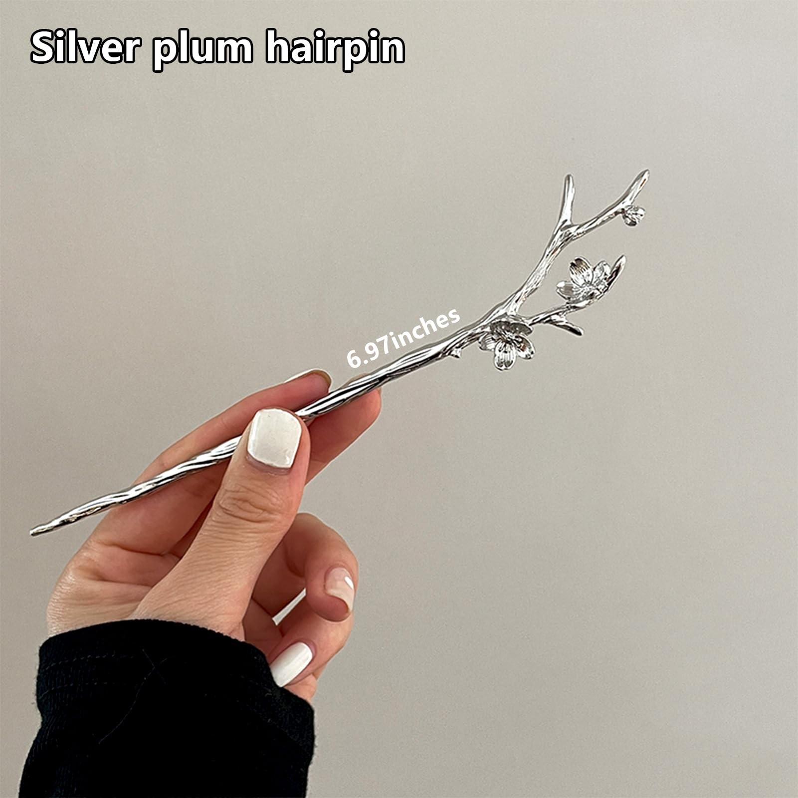 Snmzlc 2 Pcs Hair sticks for buns,French hair pins for women,Buns and Updos …