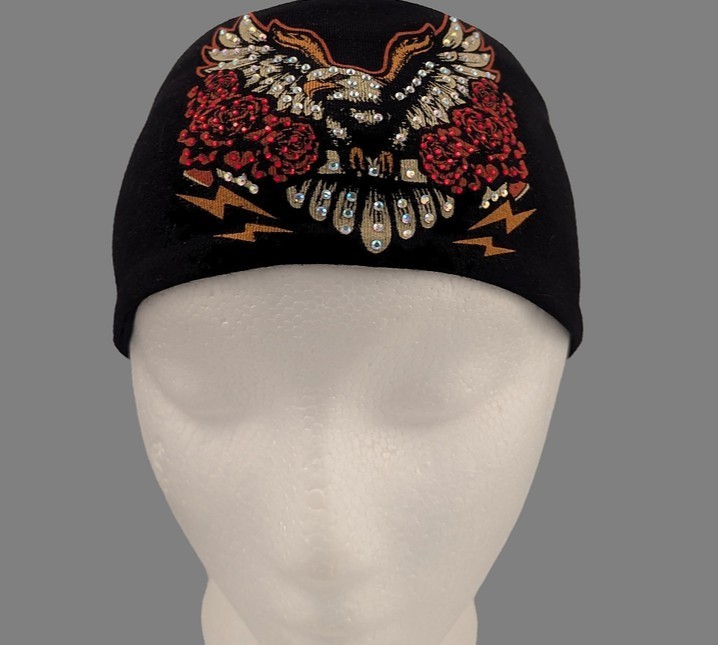 Vintage Eagle with Rhinestones Headband – Made in the USA HW152R
