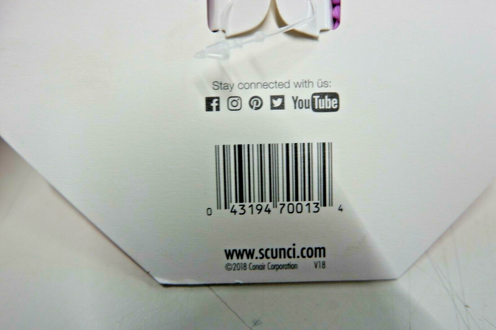 6 Scunci Comfy Stretch Scrunchies The Original Scrunchie 2 Packs, 3 In Each Pack