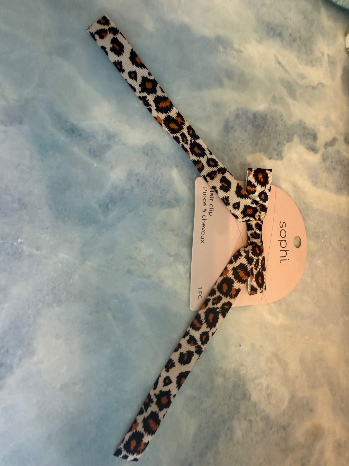 Animal print hair clip by Sophi