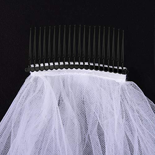 5 Pieces 20 Teeth Hair Clip Combs Metal Wire Hair 5 Count (Pack of 1) Black