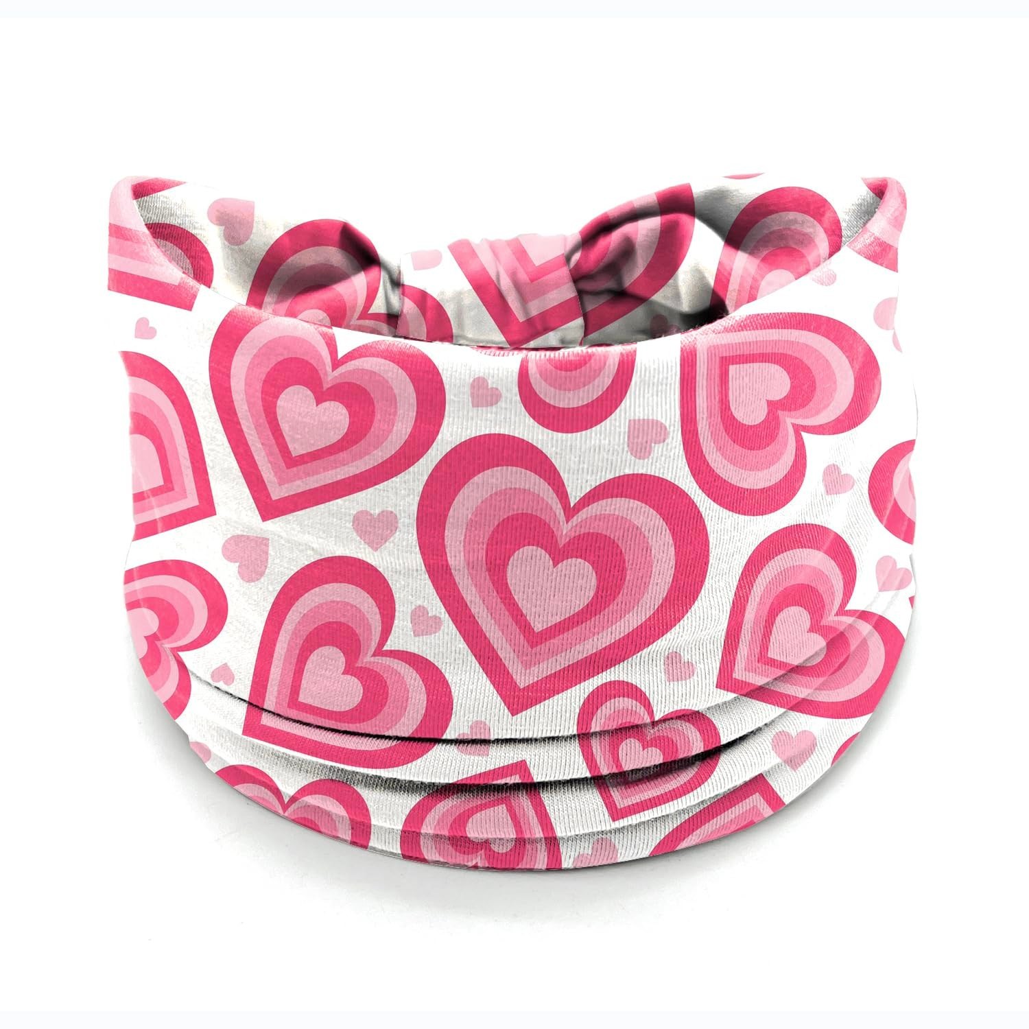 Valentine’s Day Headbands Women Pink Wide Turban Dress Up Hair Wrap Holiday Fall