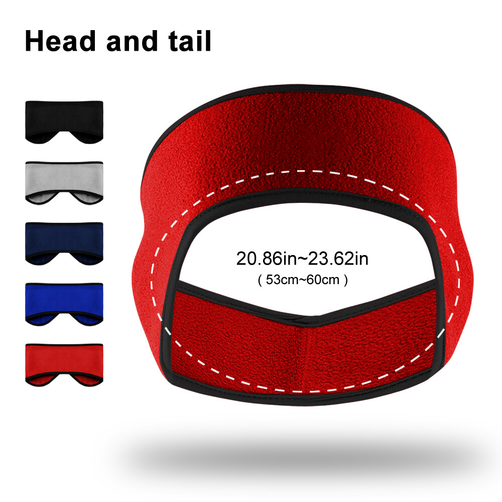 Mens Womens Headband Earwarmer Ear Muffs Polar Fleece Winter Hat Ski Snowboard