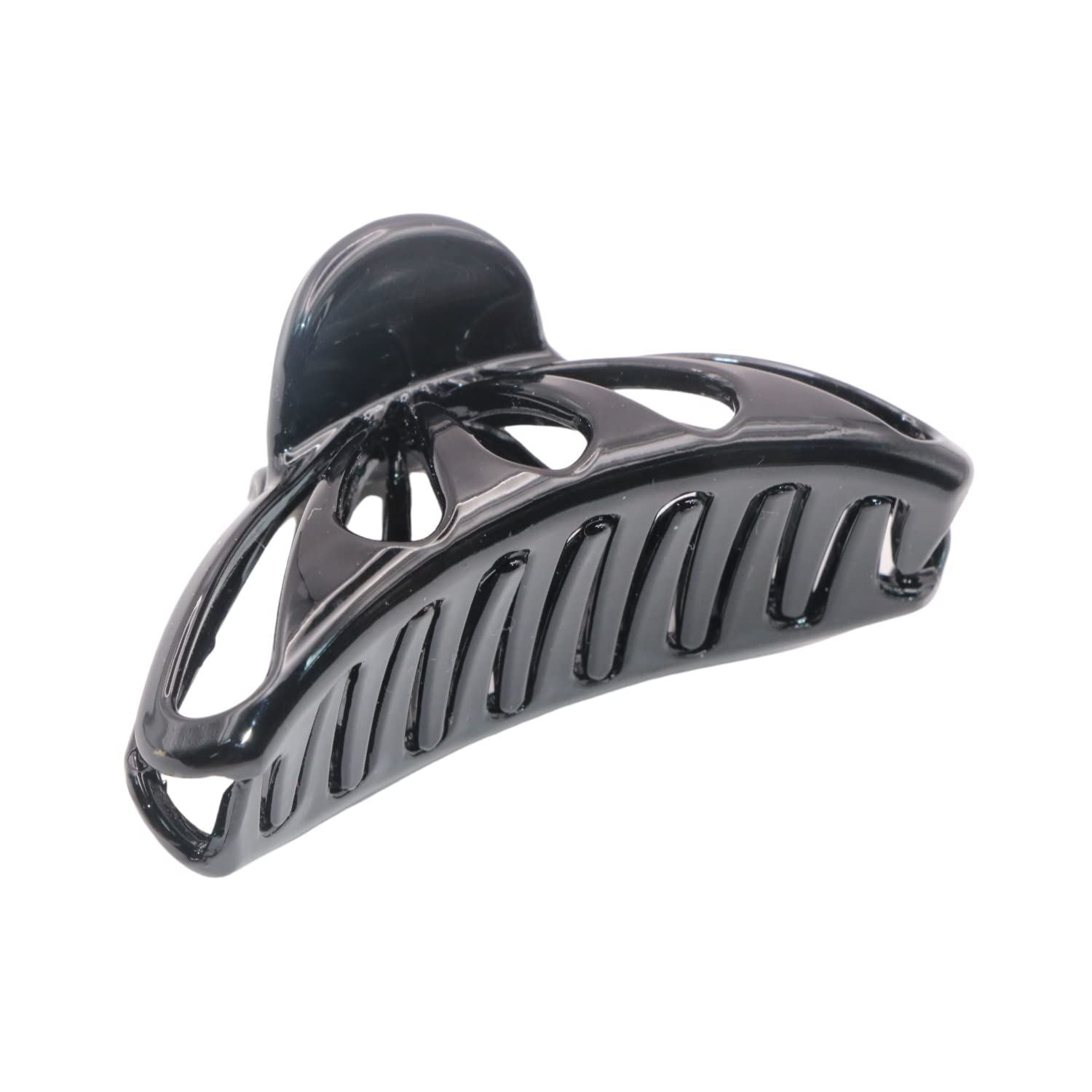 Parcelona French Rain Drop Small 2 3/4″ Celluloid Jaw Hair Claw for Women
