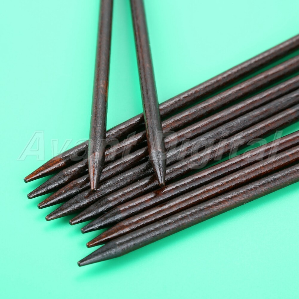 10Pcs Eco-friendly Hairwear Woman Hair Sticks Wooden Hairpins Chinese Style 18cm