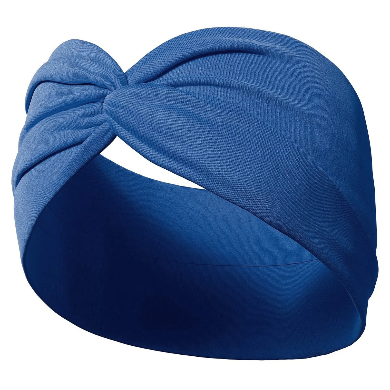 Headbands Yoga Wide Thick Stretch Boho African Turban Leopard Knotted Women