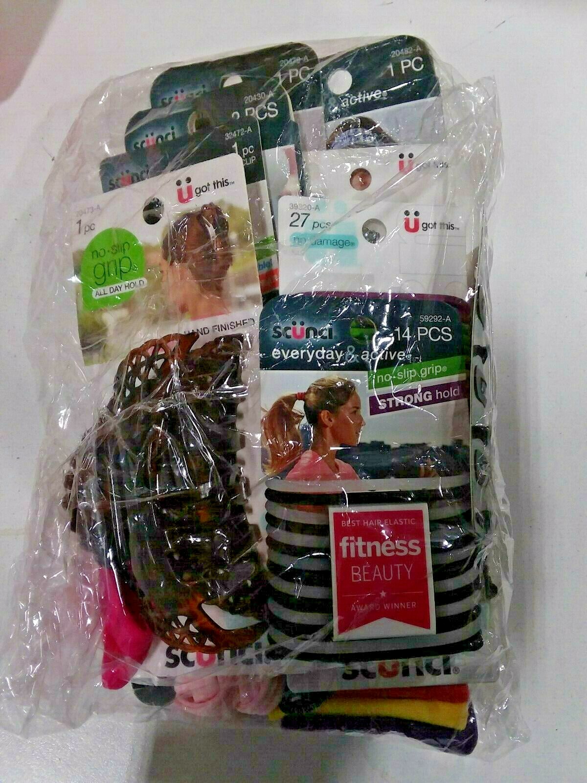 NEW Scunci Hair Accessories- Variety Pack of 10 Styles & Colors May Vary