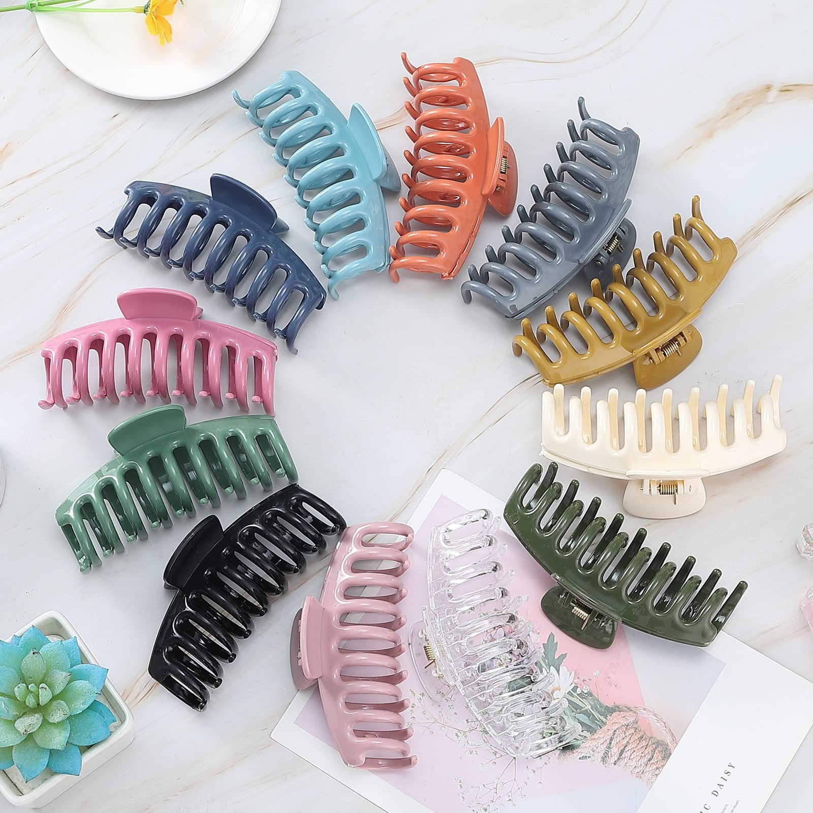 12 Count (Pack of 1), [‘blue’, ‘dark blue’, ‘gray’, ‘green’, ‘orange’, ‘white’]