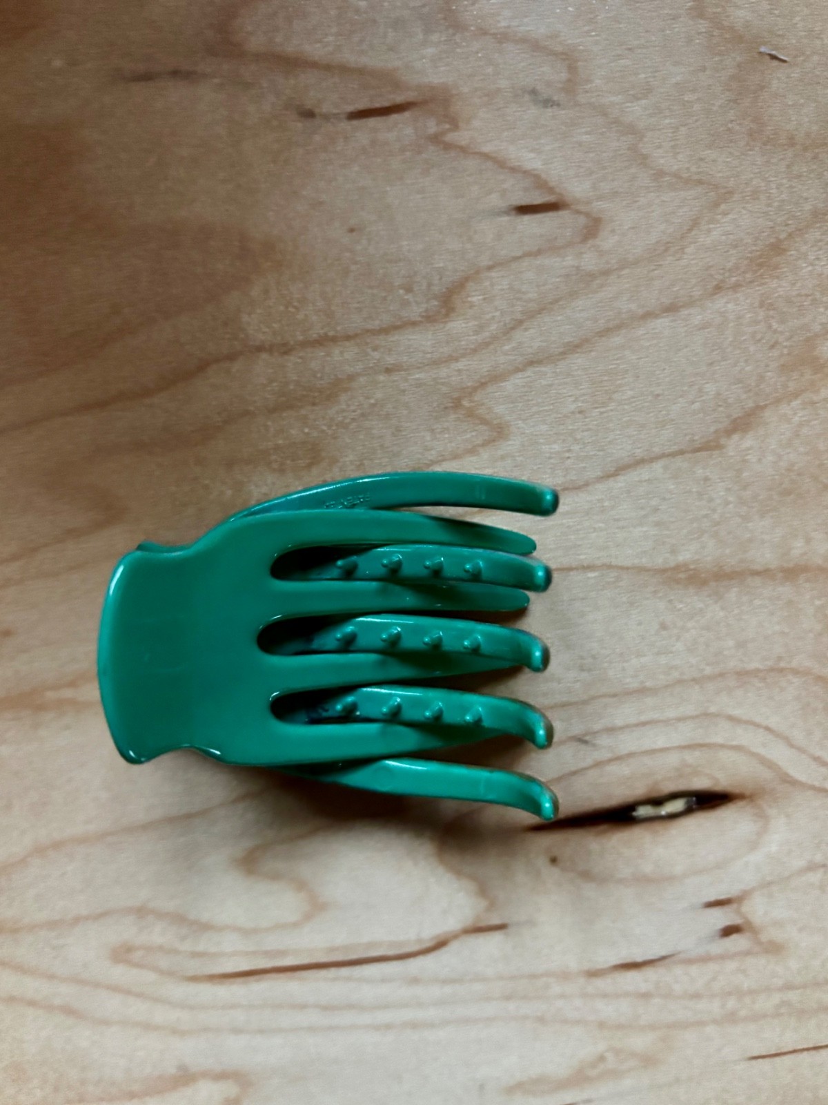 Medusa’s Heirlooms Small Yoga Hair Clip – Turquoise Green
