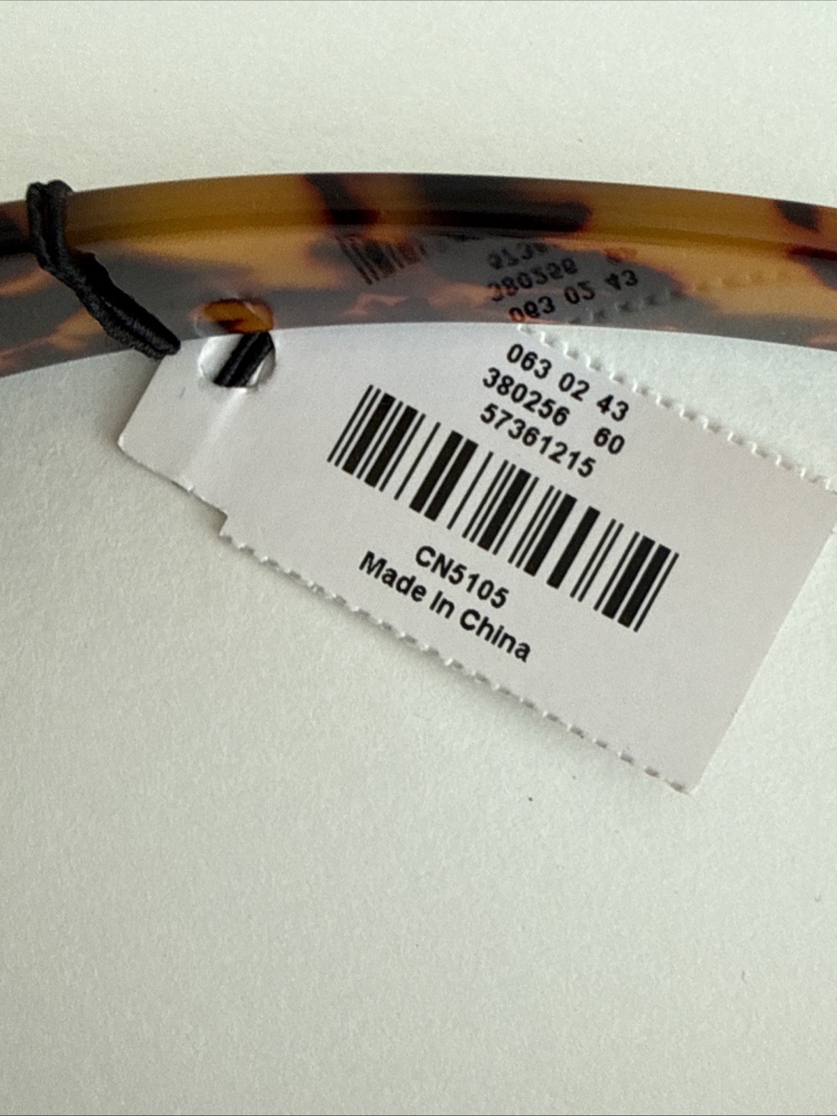 Tortoise Shell Headband 1 Inch Wide Acetate CBK Style