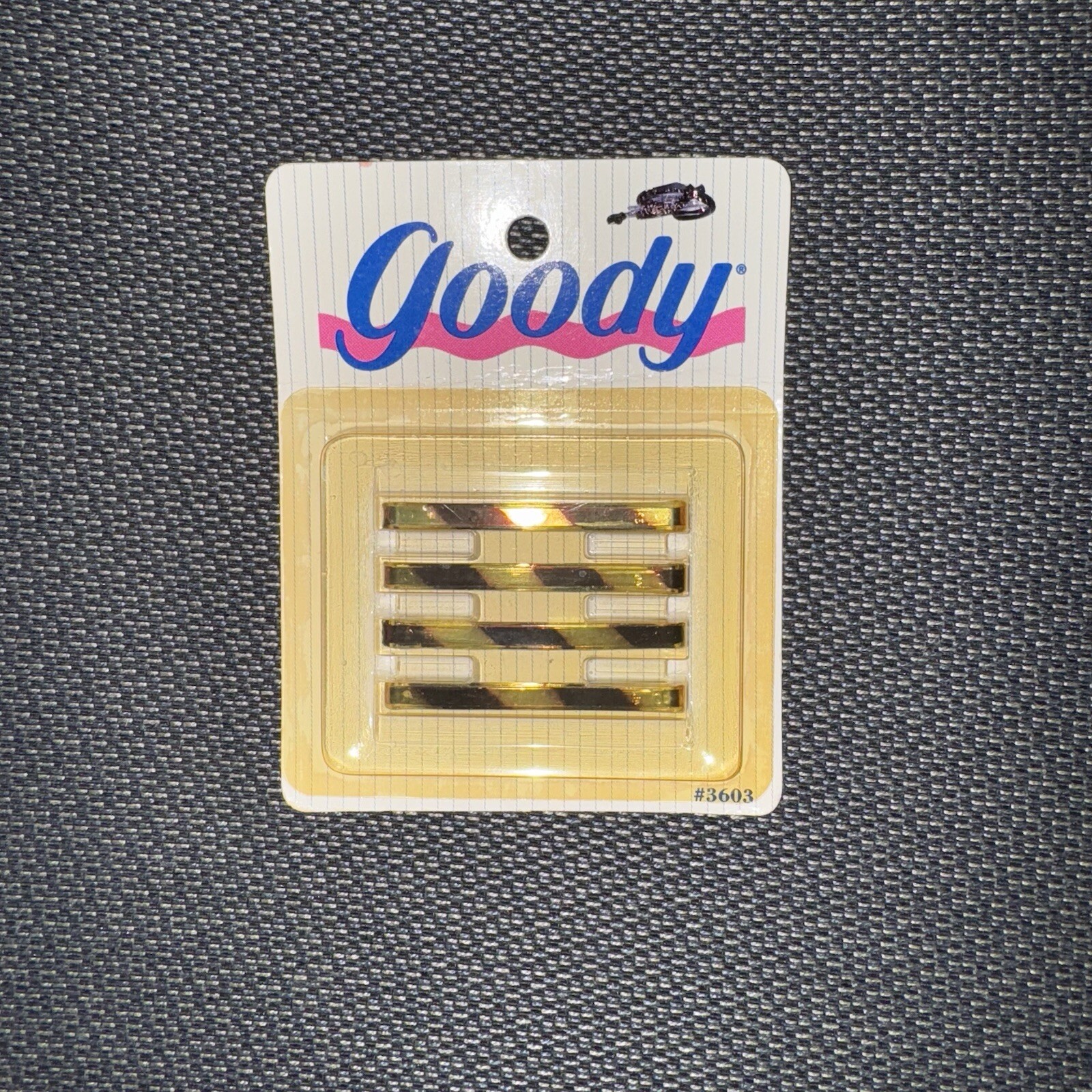 Vintage 1990 Goody 2” Hair Clips Barrettes Tortoise Set of 4 No. 3603 USA