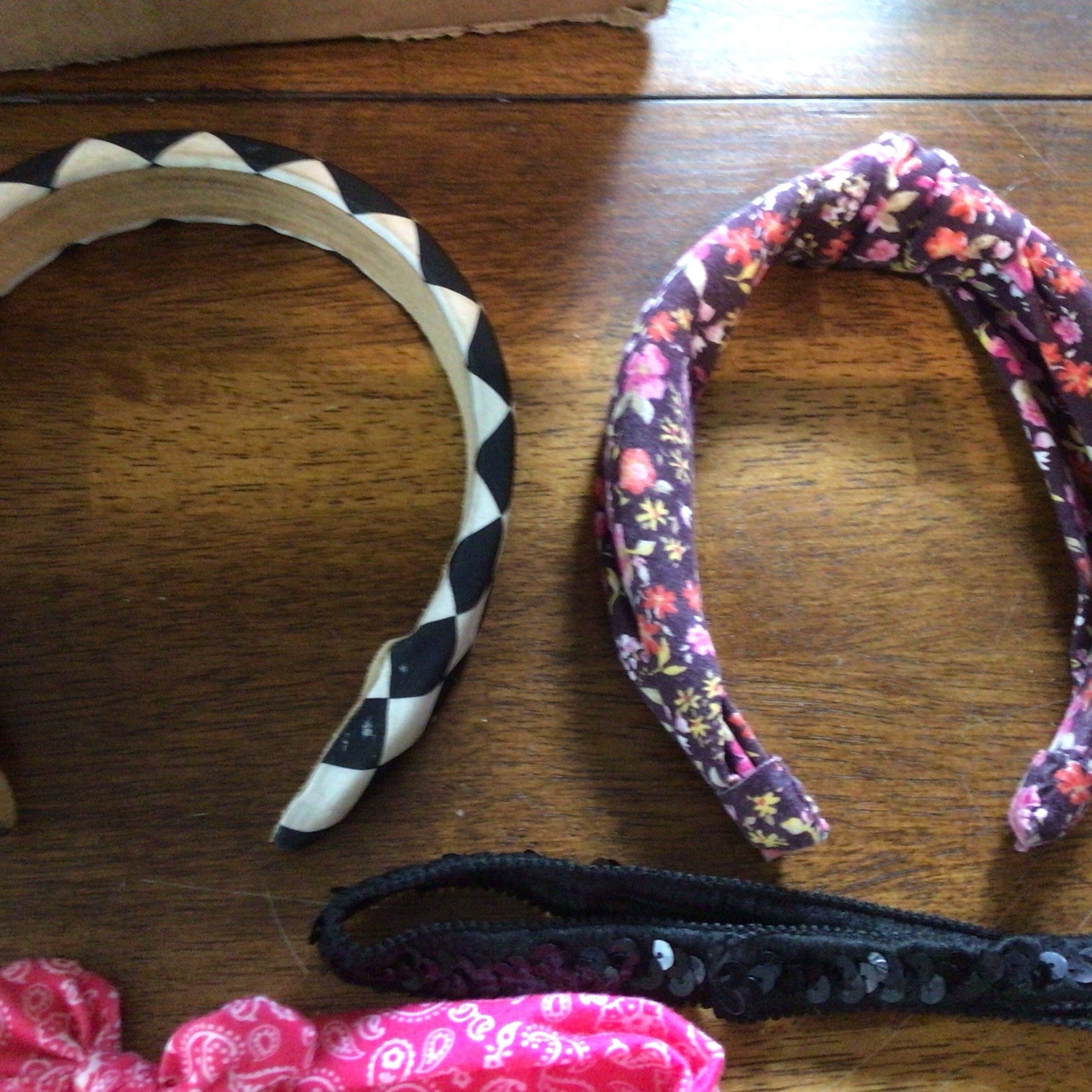 Assorted Belts, Hair Accessories, Purse Straps