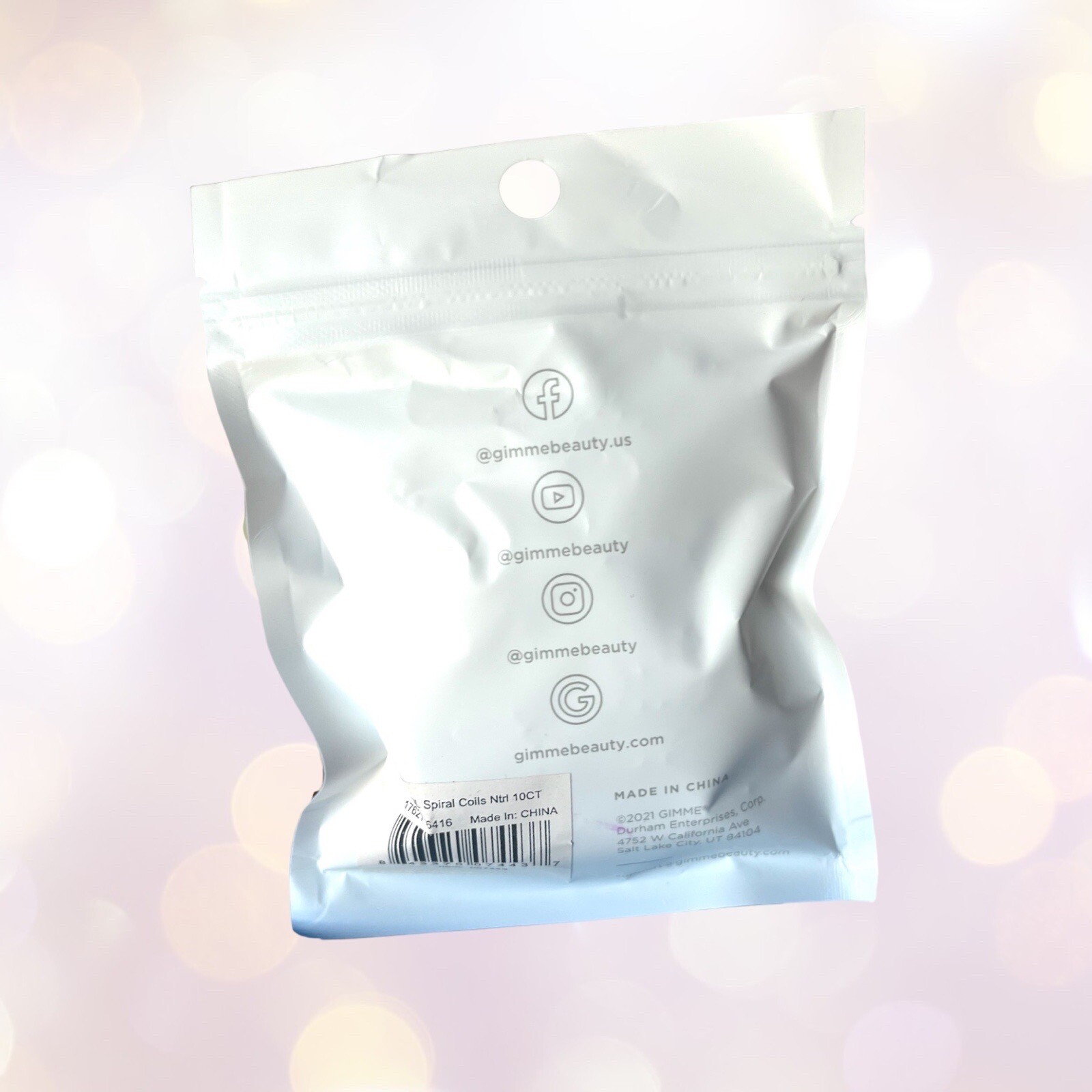 Gimme Beauty Spiral Hair Coils 10 Ct NWT