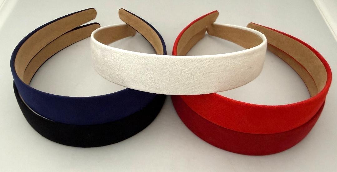 NEW WIDE 1-inch FAUX SUEDE HEADBAND SELECT COLOR FREE USA SHIPPING
