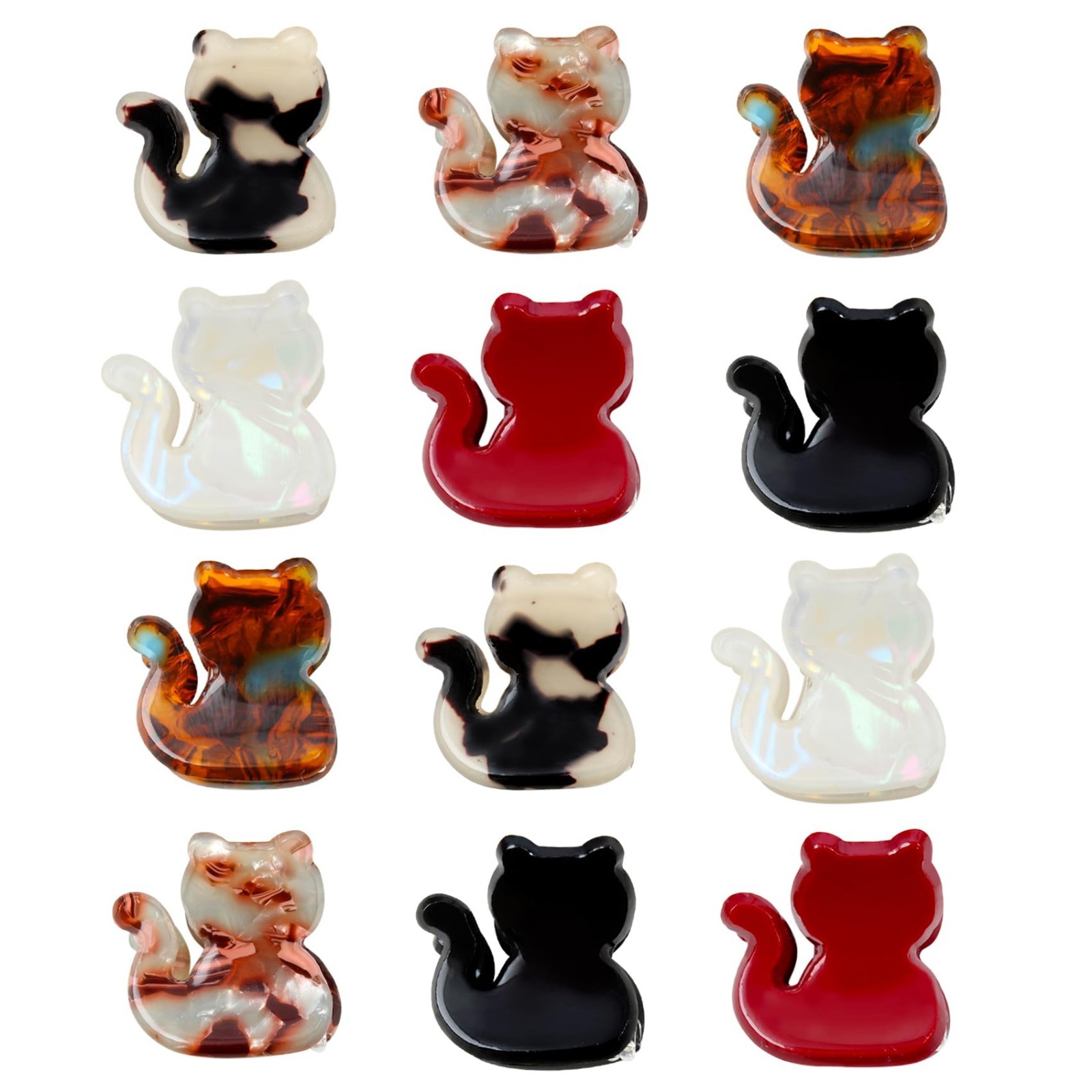 Trendy Mini Hair Claw Clips – Non-Slip Cute Kawaii Hair Claws for Women & Girls